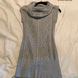 Gray Sweater Dress!